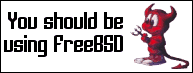 You should be using FreeBSD